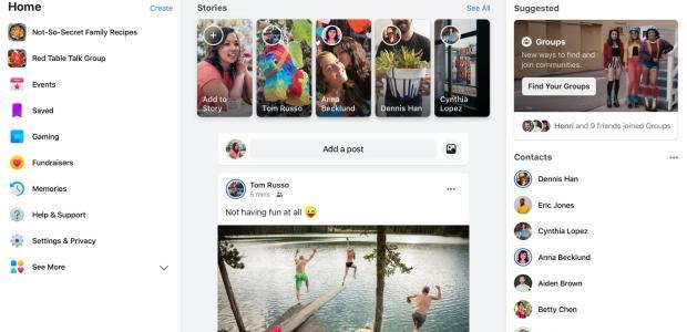 Facebook Debuts New Layout & Announces Major Changes